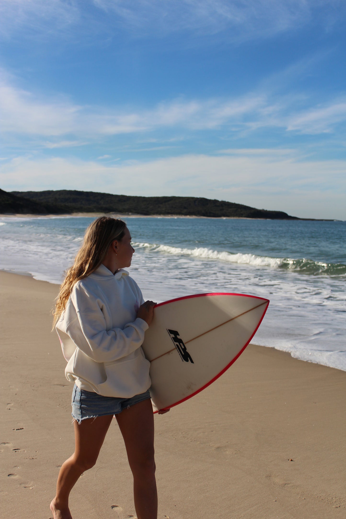 Adults Sun Kissed Co. White Hoodie (Oversized)